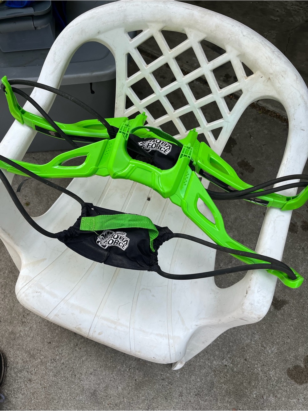 Wham-O Aqua Force Slingshot for water balloons… $5.00 ship 2lbs